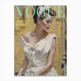 Tribute To Vogue (3) Canvas Print