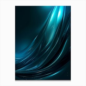 Abstract Blue Background 3 Canvas Print