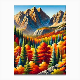 Mountains 1 Canvas Print