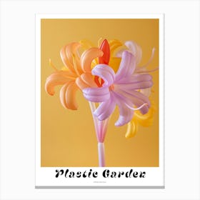 Dreamy Inflatable Flowers Poster Honeysuckle 1 Canvas Print