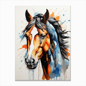 Horse Painting 3 Canvas Print