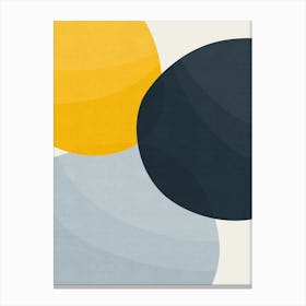 Colorful abstract shapes 10 Canvas Print