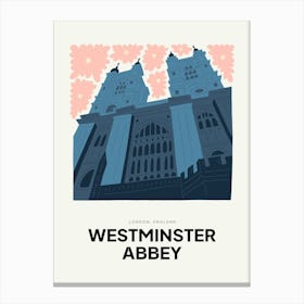 Westminster Abbey London England Abstract Gallery Canvas Print