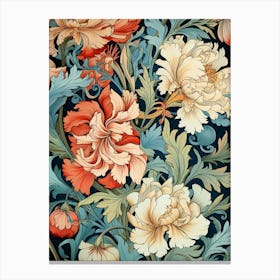 Wallpaper Floral Pattern 23 Canvas Print