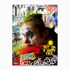 Joker by Quexo Canvas Print