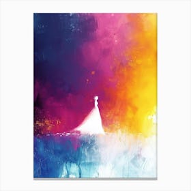 Of A Bride Canvas Print