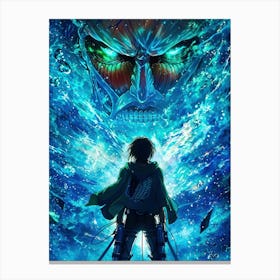 Attack On Titan 1 Canvas Print