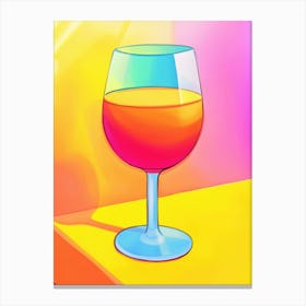 Glass Of Wine Canvas Print