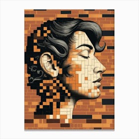 Pixel Art 1 Canvas Print