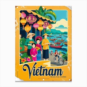 Beach in Vietnam Canvas Print