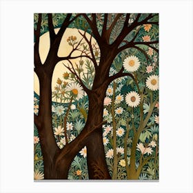 William Morris Moonlight In The Woods 49 Canvas Print