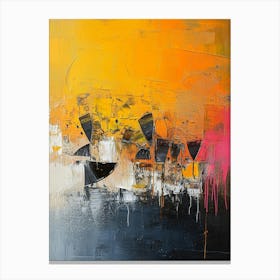 Abstract Painting, Abstract Painting, Abstract Painting Canvas Print