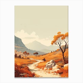 Lycian Way Turkey 2 Hiking Trail Landscape Canvas Print