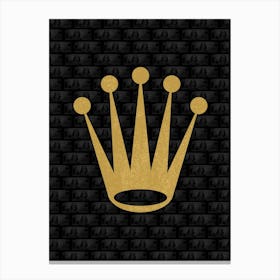 Gold Crown 1 Canvas Print