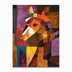 Abstract Horse 1 Canvas Print