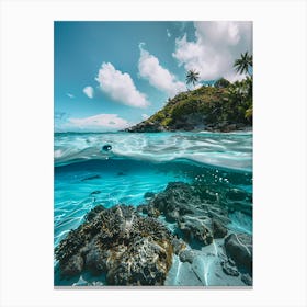 Underwater Seascape 1 Canvas Print