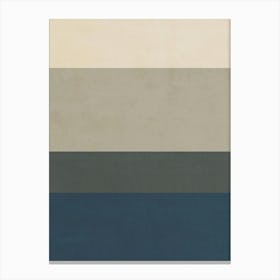 Striped Wall Canvas Print