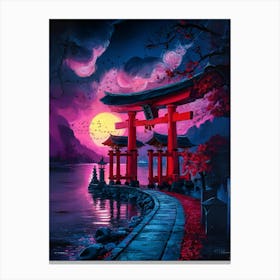 Japanese Tori Gate Canvas Print