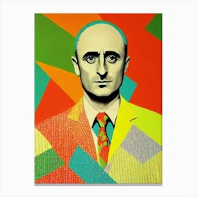 Mark Strong Colourful Pop Movies Art Movies Canvas Print