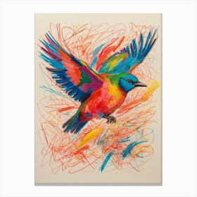 Bird In Flight Canvas Print