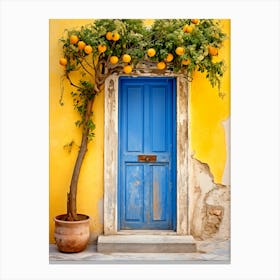 Door To Greece Canvas Print