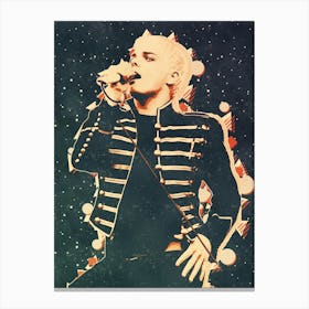 Gerard Way Live Concert My Chemical Romance 4 Canvas Print