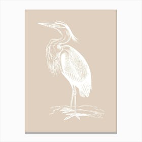 Blue Heron 1 Canvas Print