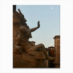 Moon Over Rome Toile