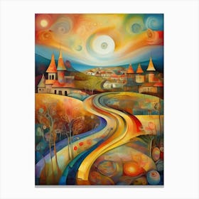 Road To Heaven Canvas Print