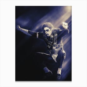 Superstars Of King Of Pop Mj In Live Concert Canvas Print