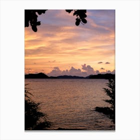 Sunset Kho Mak Canvas Print