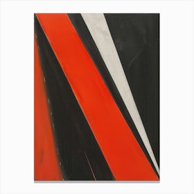 'Black And Red' 6 Canvas Print