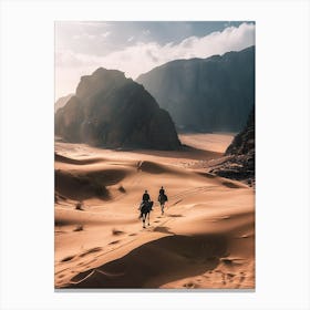 Wadi Rum Desert Canvas Print