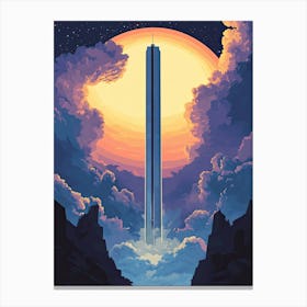 Tower In The Sky Canvas Print