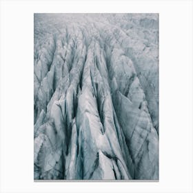 Ice Cold Glacier Canvas Print