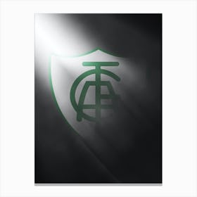 América Futebol Clube Brazil Football Canvas Print