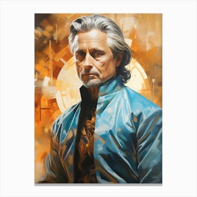 Michael Douglas (1) Canvas Print