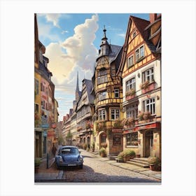 City In Germany Canvas Print