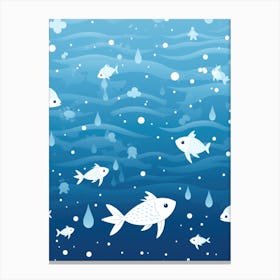 Fishes In The Sea Canvas Print