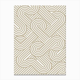 Abstract Geometric Pattern Canvas Print