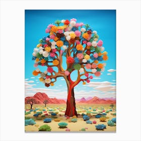 Jaegers Joshua Tree, Nat Viga Style (4) Canvas Print