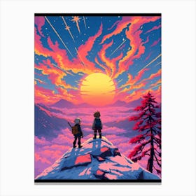 Legend Of Zelda 2 Canvas Print