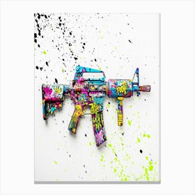 M416 Graffiti Canvas Print