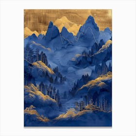 Chinese Mountains 78 Canvas Print