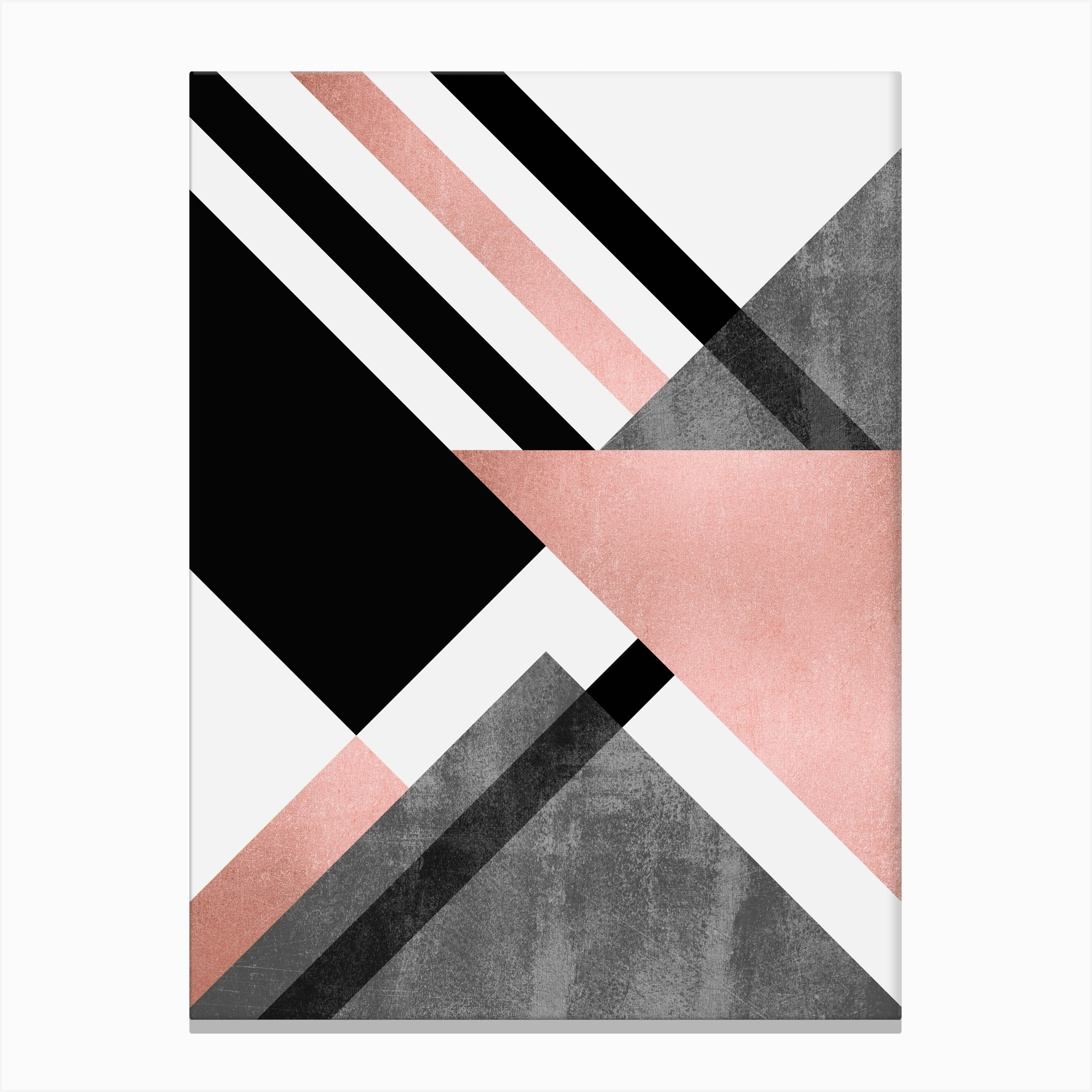 Foldings In Pink Canvas Print by Elisabeth Fredriksson - Fy