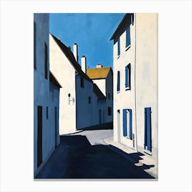 Street In France Canvas Print