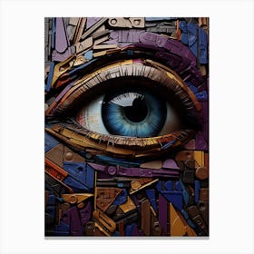 Eye Of The Machine 1 Canvas Print