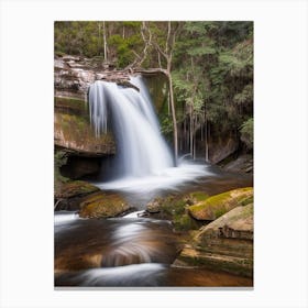 Millstream Falls, Australia Realistic Photograph (3) Canvas Print