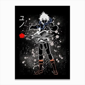 Yuno Black Clover Canvas Print