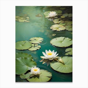 Water Lilies 10 Canvas Print